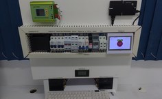 Bancada didática de energia solar fotovoltaica