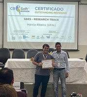 Professor do IC recebe prêmios na edição de 2023 do Congresso Brasileiro de Software (CBSoft) em Campo Grande - MS